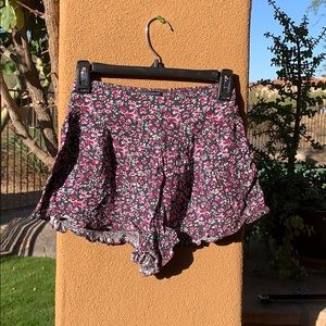 Floral print shorts